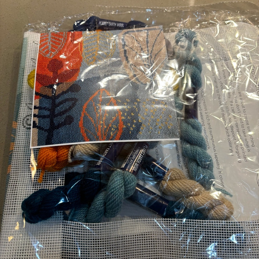 Poppy Monk Needlepoint Kit